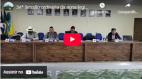 34ª Sessão ordinária  da nona legislatura  01/12 do ano de 2025