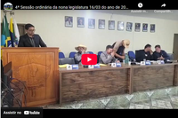 4ª Sessão ordinária da nona legislatura 16/03 do ano de 2026