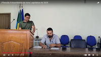 "A ata completa da Sessão 2ª Sessão Extraordinária da 33ª Sessão Legislativa da 9ª Legislatura"