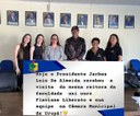 Hoje o presidente JARBAS LUIS DE ALMEIDA a recebeu a visita da nossa reitora da faculdade uni ouro FLAVIANE LIBERATO. Hoje o presidente JARBAS LUIS DE ALMEIDA a recebeu a visita da nossa reitora da faculdade uni ouro FLAVIANE LIBERATO.