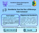 ouvidoria câmara  municipal de urupá