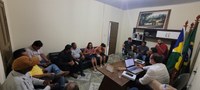 Reunião  com conselho de educação  do município de urupá